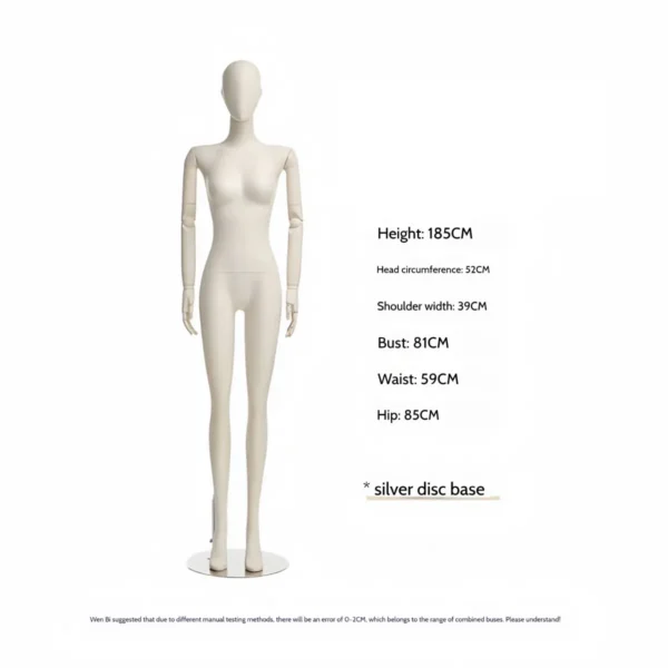 Adjustable Wooden Arm Female Mannequin Collection visual merchandising female and male clothes mannequin for sale in storefront window display Wholesale Bulk Factory - Morshopfitting