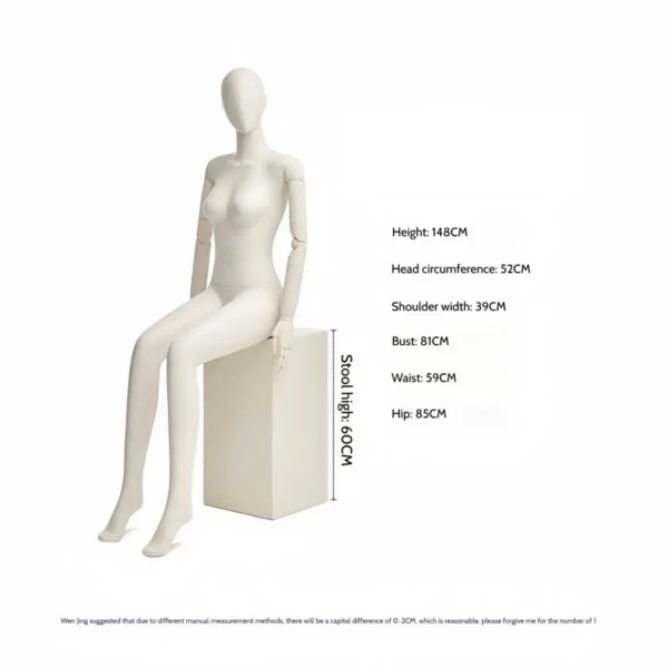 Adjustable Wooden Arm Female Mannequin Collection visual merchandising female and male clothes mannequin for sale in storefront window display Wholesale Bulk Factory - Morshopfitting