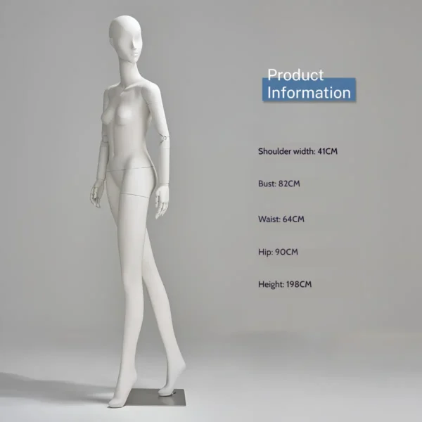 Adjustable Wooden Arm Female Mannequin Collection visual merchandising female and male clothes mannequin for sale in storefront window display Wholesale Bulk Factory - Morshopfitting