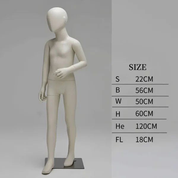 child mannequin full body visual merchandising clothes mannequin for sale in storefront window display Wholesale Bulk Factory - Richenmannequin A Mannequin Wholesale Factory