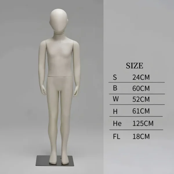 child mannequin full body visual merchandising clothes mannequin for sale in storefront window display Wholesale Bulk Factory - Richenmannequin A Mannequin Wholesale Factory