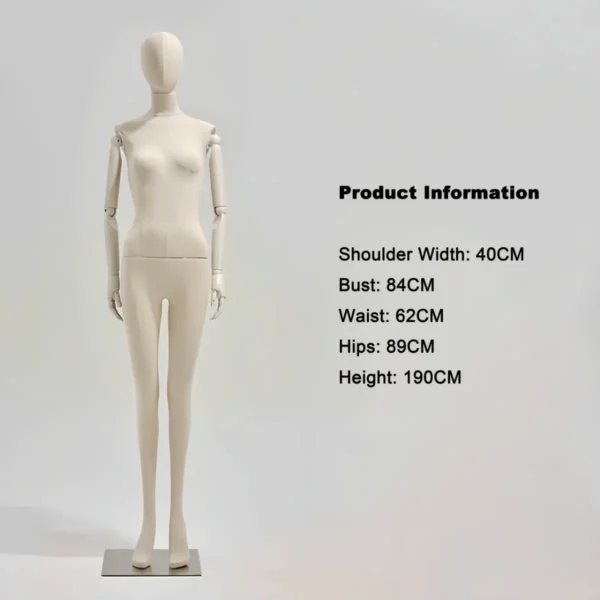 Best Adjustable Mannequin, Dummy & Dress Form Full Body, Male & Female Sewing Mannequin for Sale, Adjustable Form with Legs, Stand & Torso, Antique Dressmaker Dummy (13)