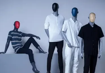 Masked Elegance: Discover Our Stylish Men's Mannequin